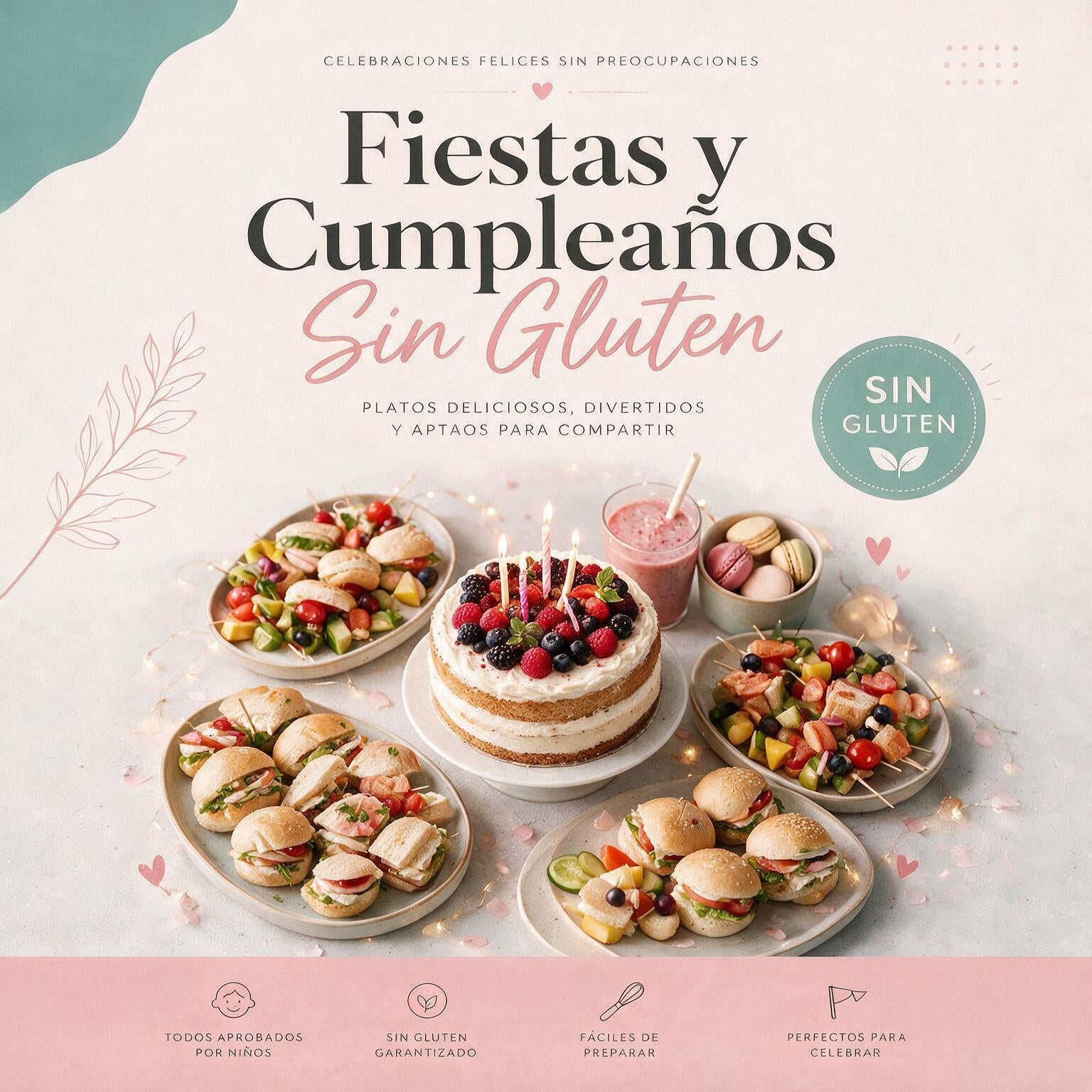 Fiestas y cumpleaños sin gluten